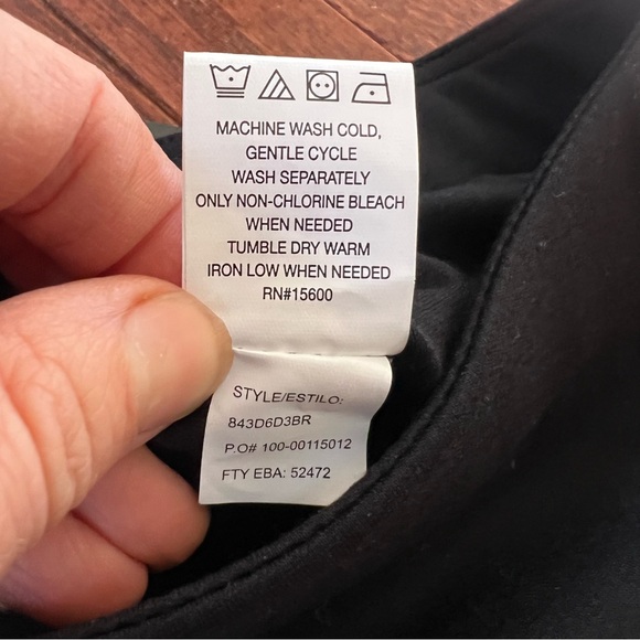 ❗️NWT Briggs Comfort Waistband Straight Leg Pants - S - Picture 8 of 11